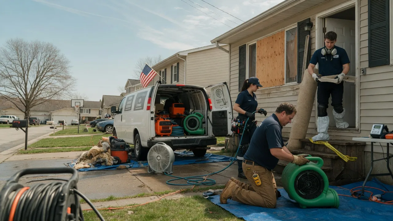 Water Damage Restoration in Arcanum, OH near me